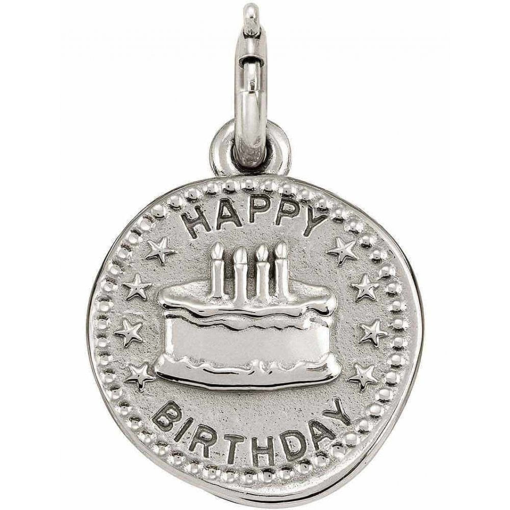 Wishes Silver Happy Birthday Pendant