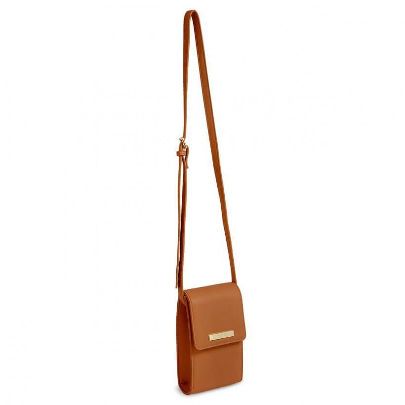 Taylor Crossbody Bag | Cognac
