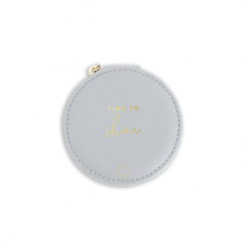 Small Circle Jewellery Box | Time To Shine | Grey