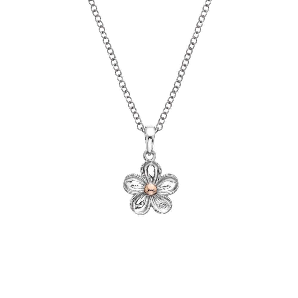 Forget Me Not Pendant Necklace