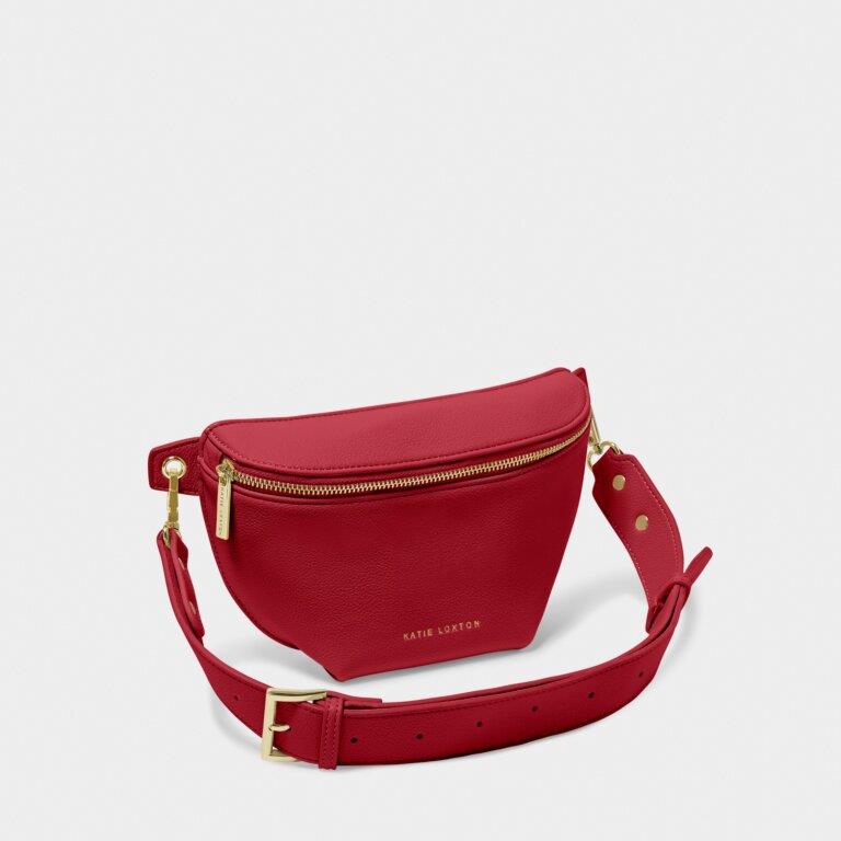 Maya Belt Bag - Garnet Red