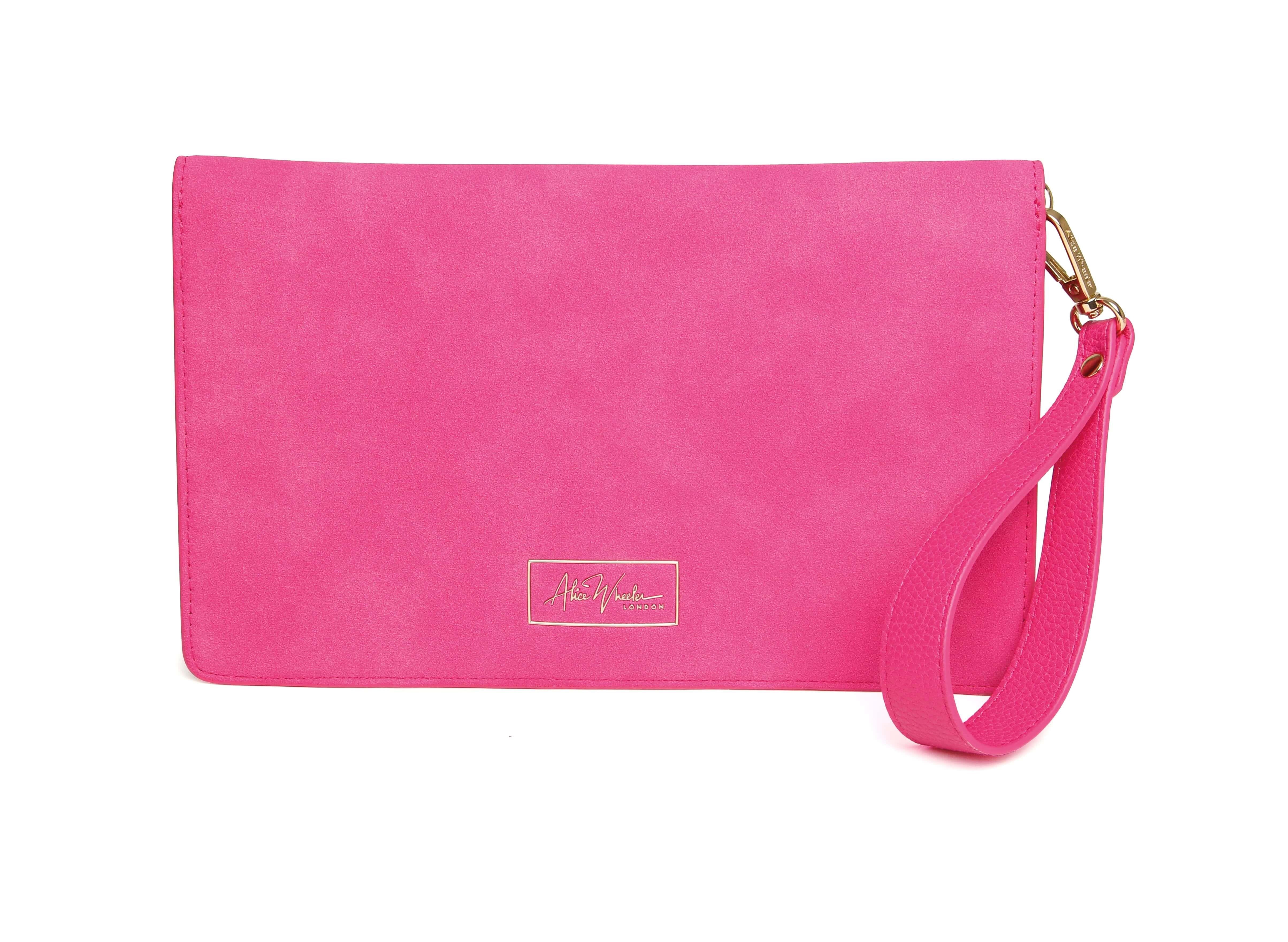 Chelsea Clutch In Hot Pink