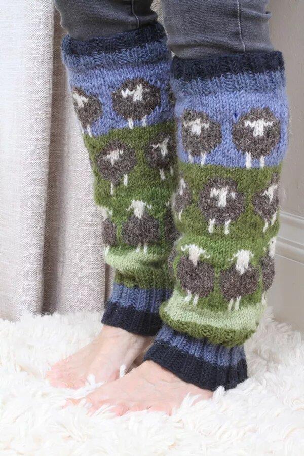 Flock Of Herdwick Sheep Legwarmer