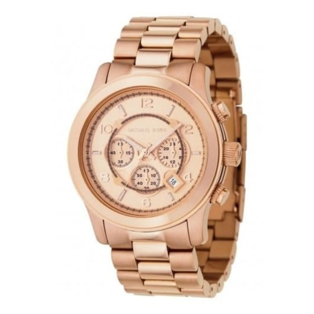 Gents Rose Gold Chronograph Watch