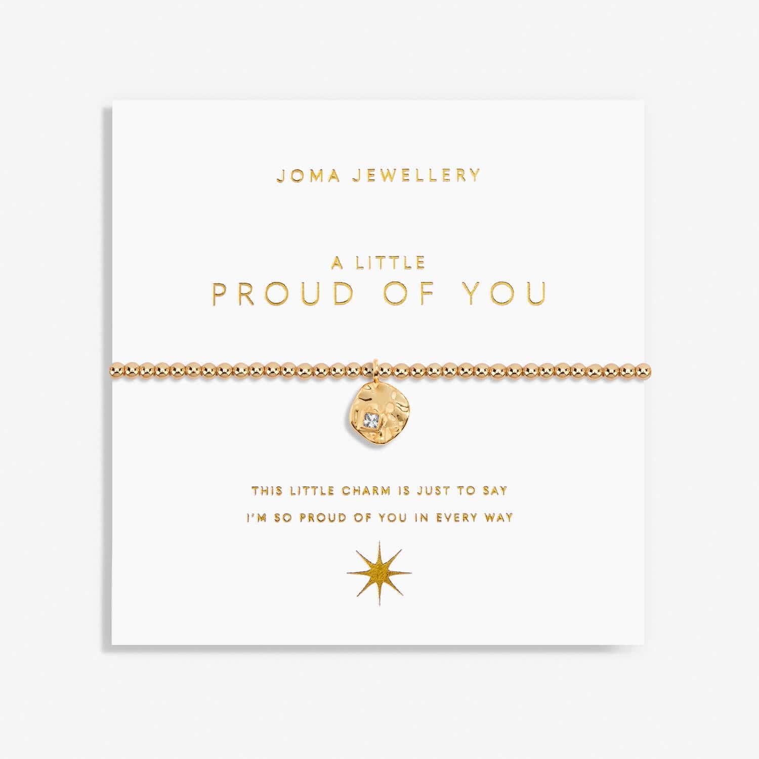 Gold A Little 'Proud Of You' Bracelet