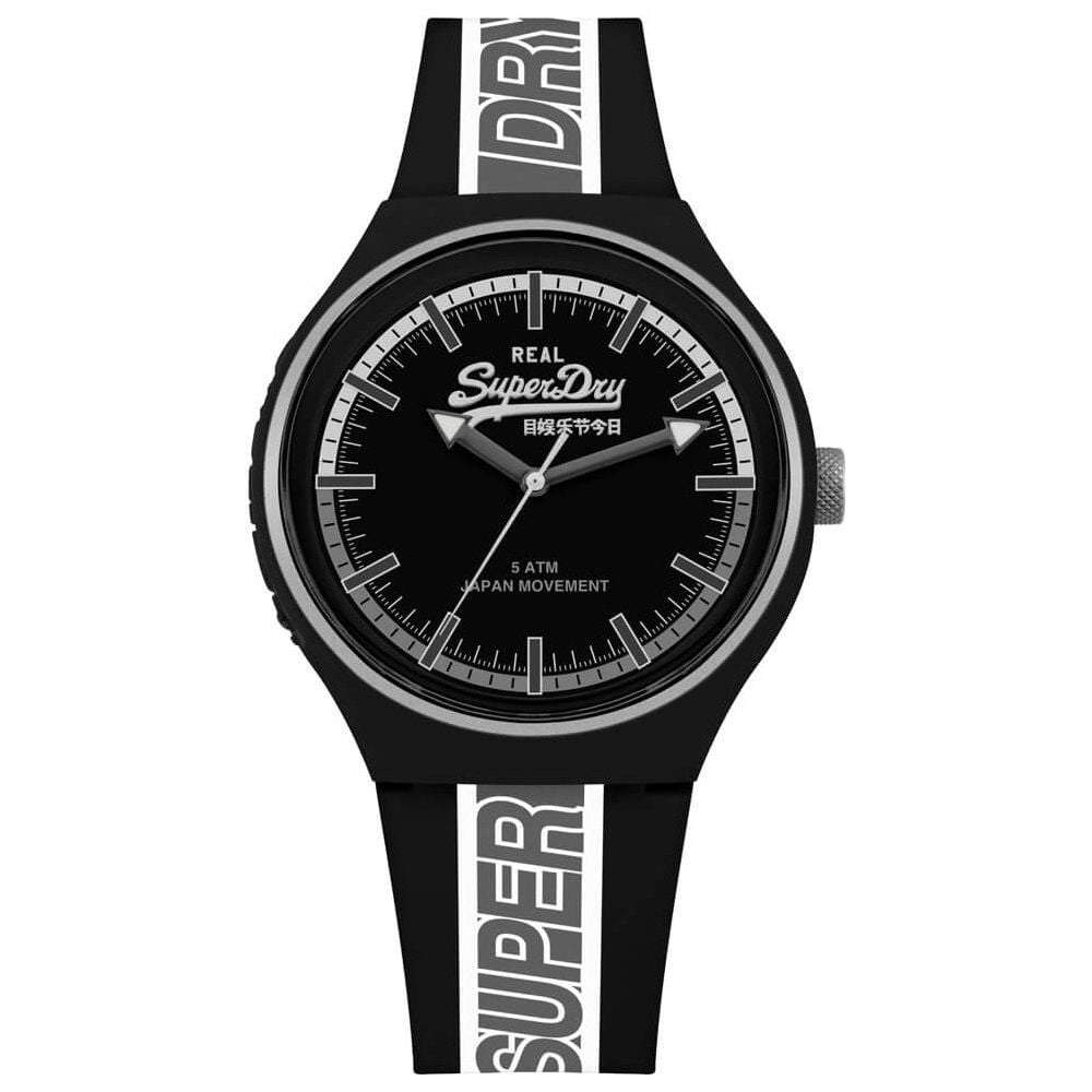 Urban XL Retro Sport Matt Black Dial With Black Strap Gents Watch
