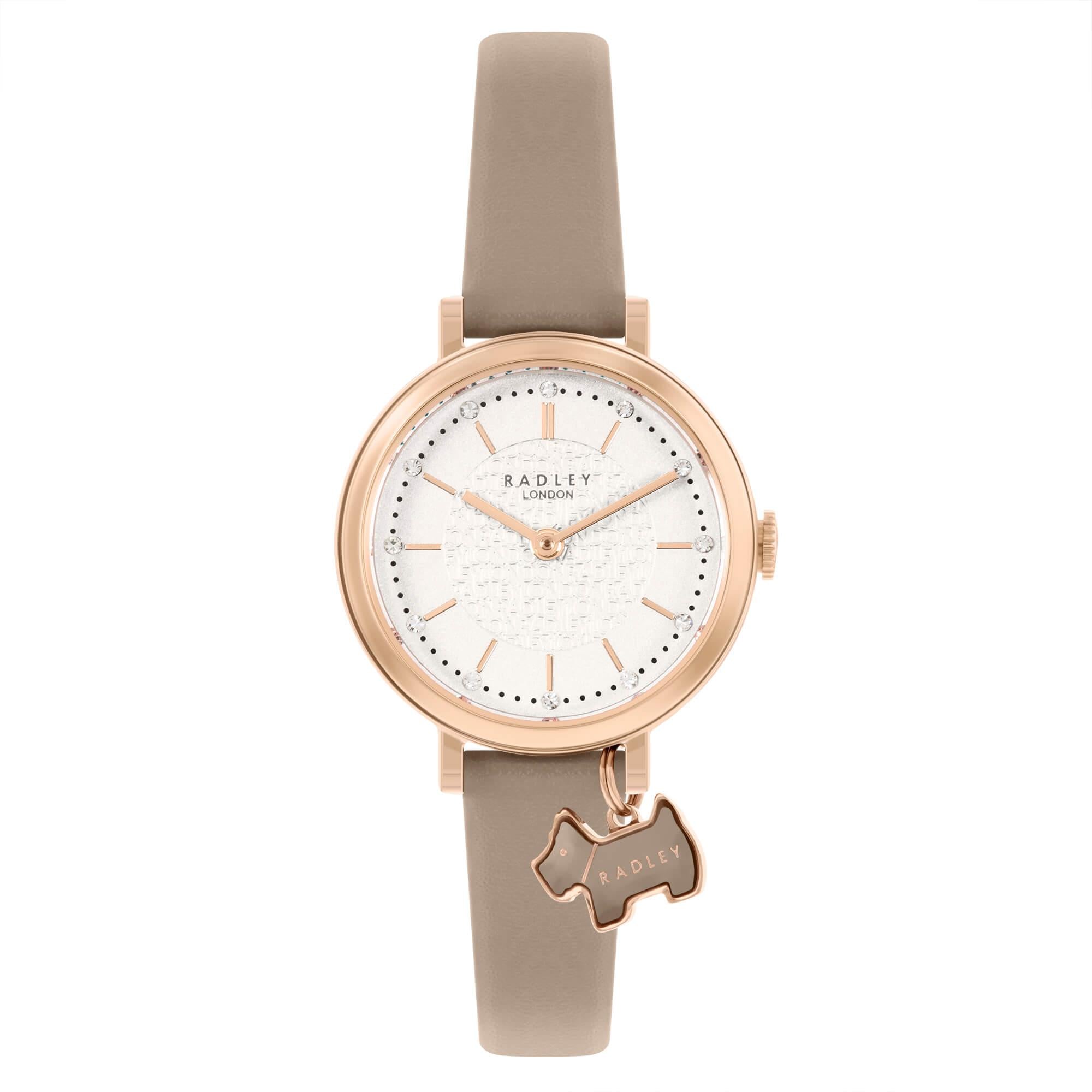 Ladies Marsupial Etched Dial Strap Watch