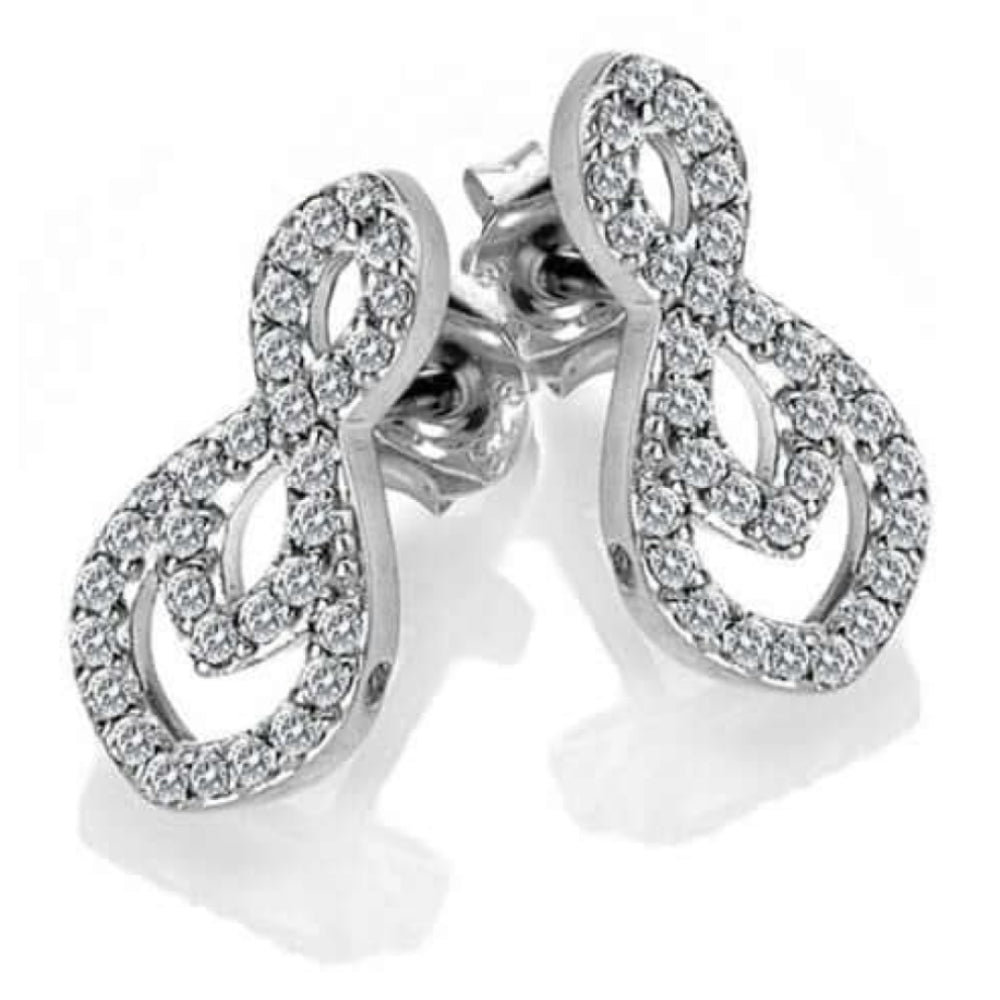 Harmony White Topaz Earrings