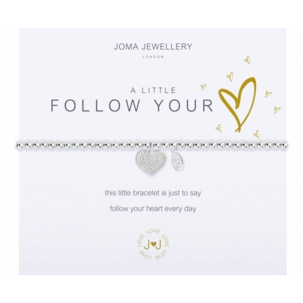 A Little FOLLOW YOUR HEART Bracelet