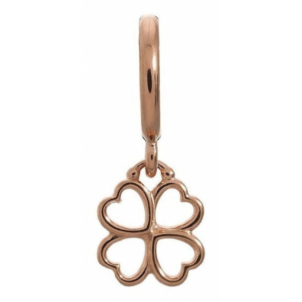 Rose Gold Clover Charm