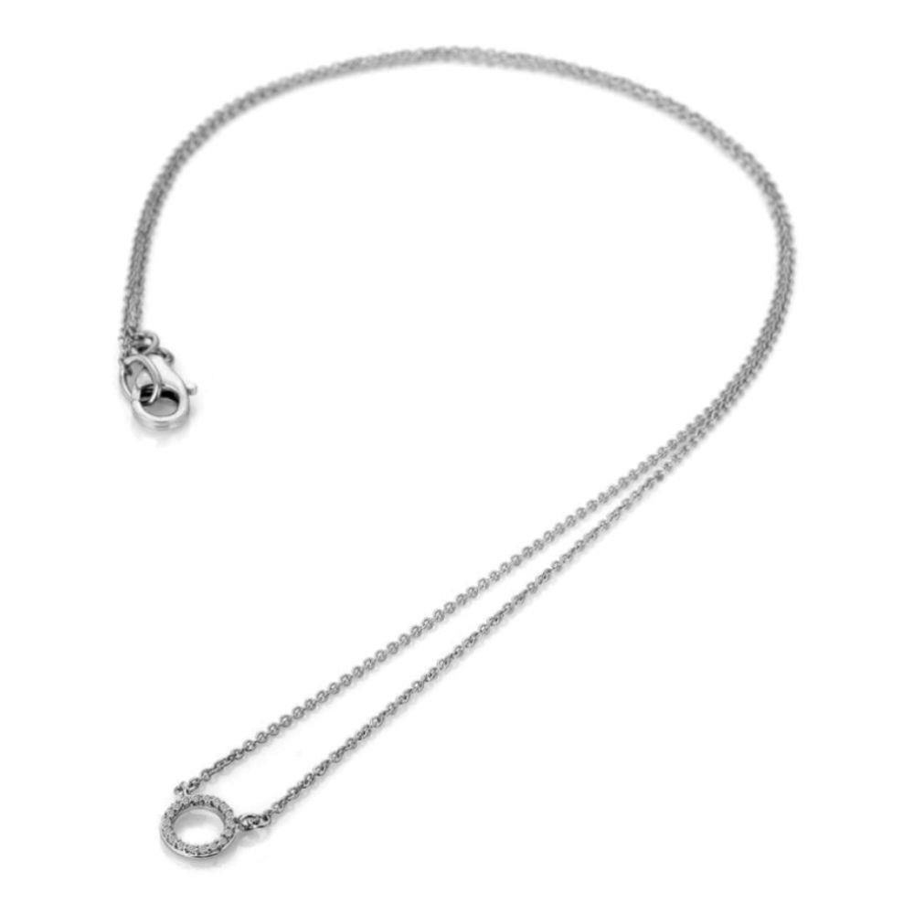 Infinity Necklace - White Gold