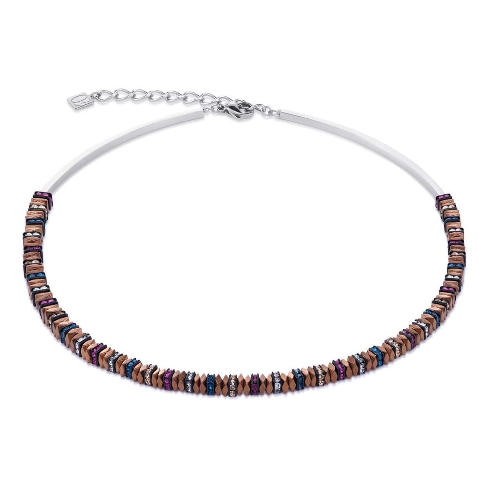Geo Cube Multicolour Couture Necklace