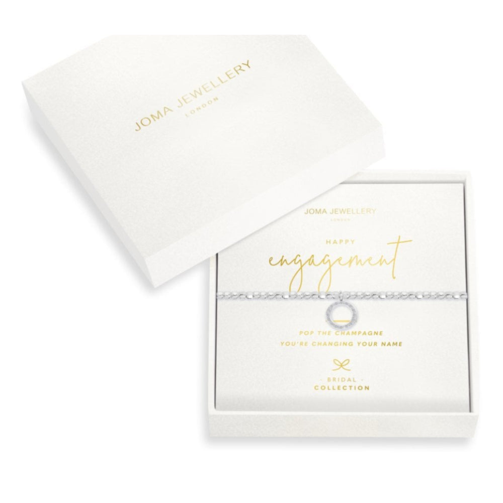 Boxed Bridal Collection | Happy Engagement | Bracelet | 17.5cm