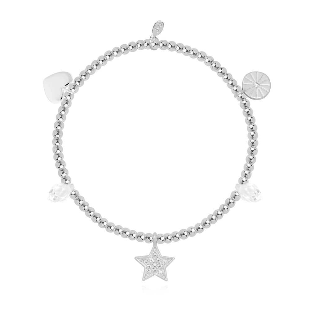 Lifes A Charm | Birthday Girl | Silver | Charm Bracelet | 17.5cm Stretch