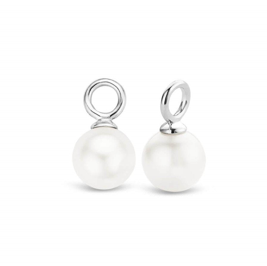 Pearl Silver Ear Charm