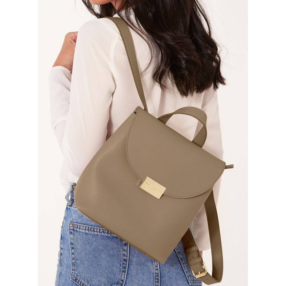 Bailey Backpack | Taupe | 24 X 20 X 11cm