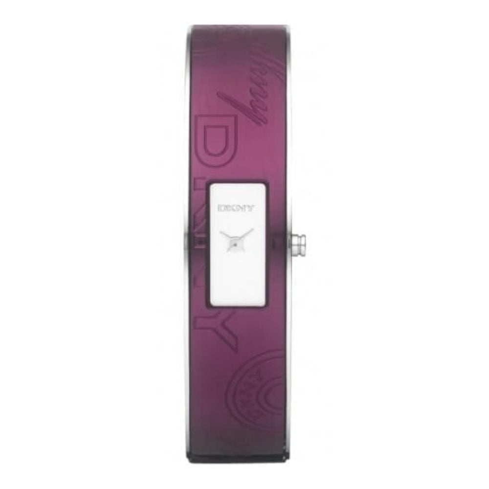 Ladies Pink Semi Bangle/Bracelet Watch