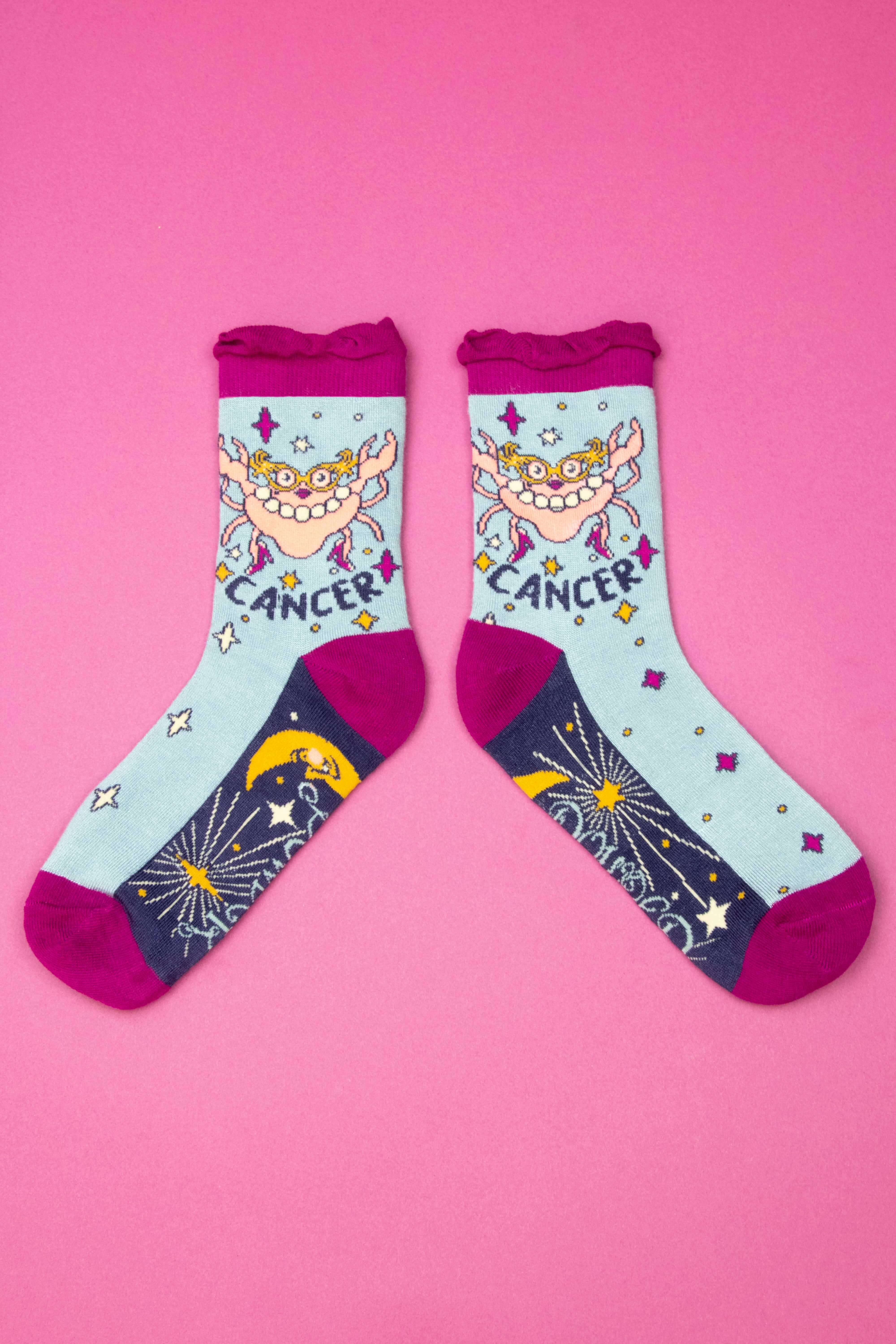 Zodiac Ankle Socks Cancer(21st June - 22th July)