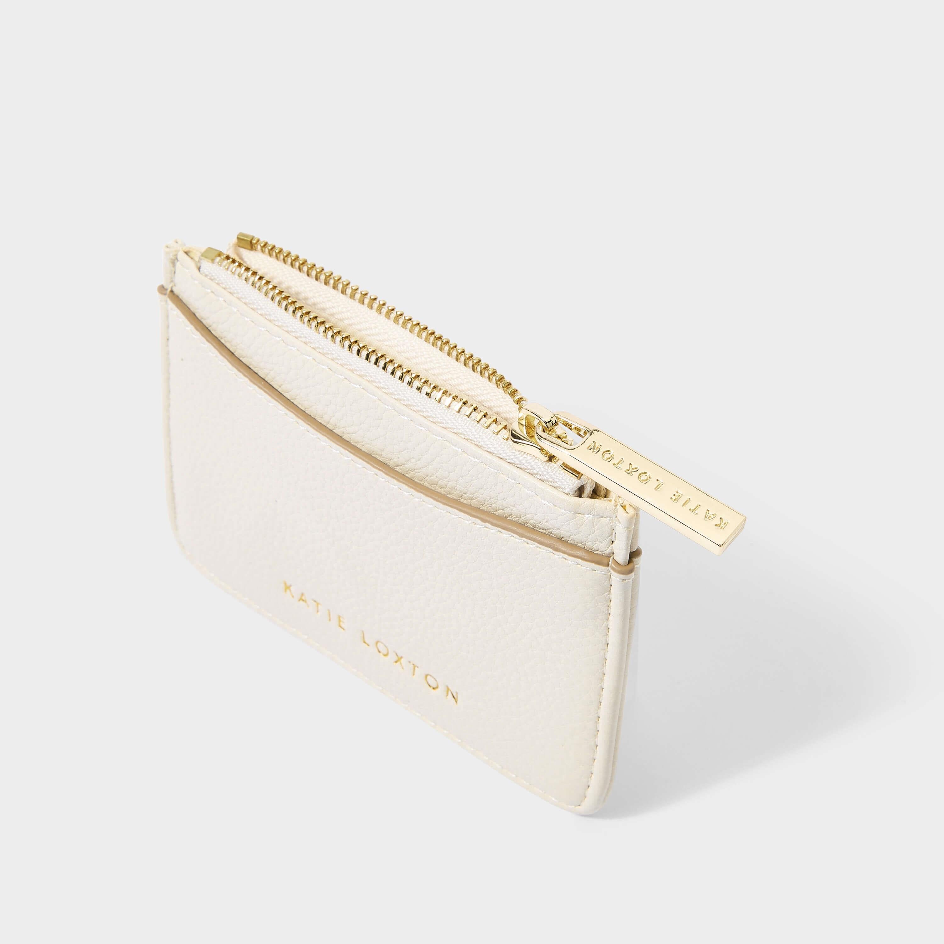 Cara Cardholder | Off White | 7.7 X 11. X 0.6cm
