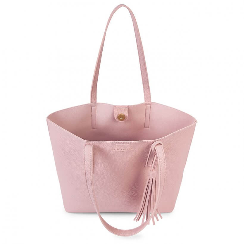 Tavi Tassel Tote Bag | Pink