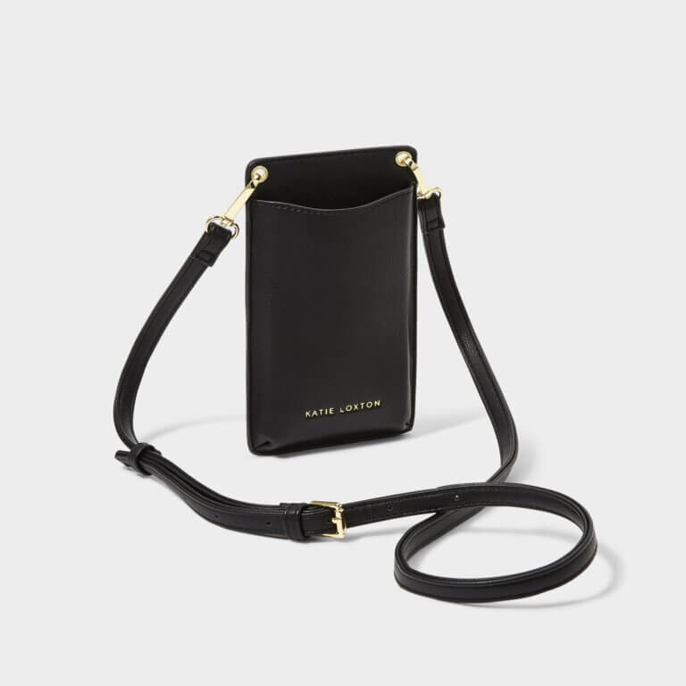 Bea Cell Bag | Black | 18cm X 10.5cm X 1.5cm