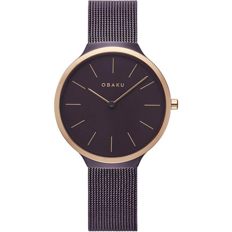 ARK LILLE - WALNUT Ladies Slim Watch