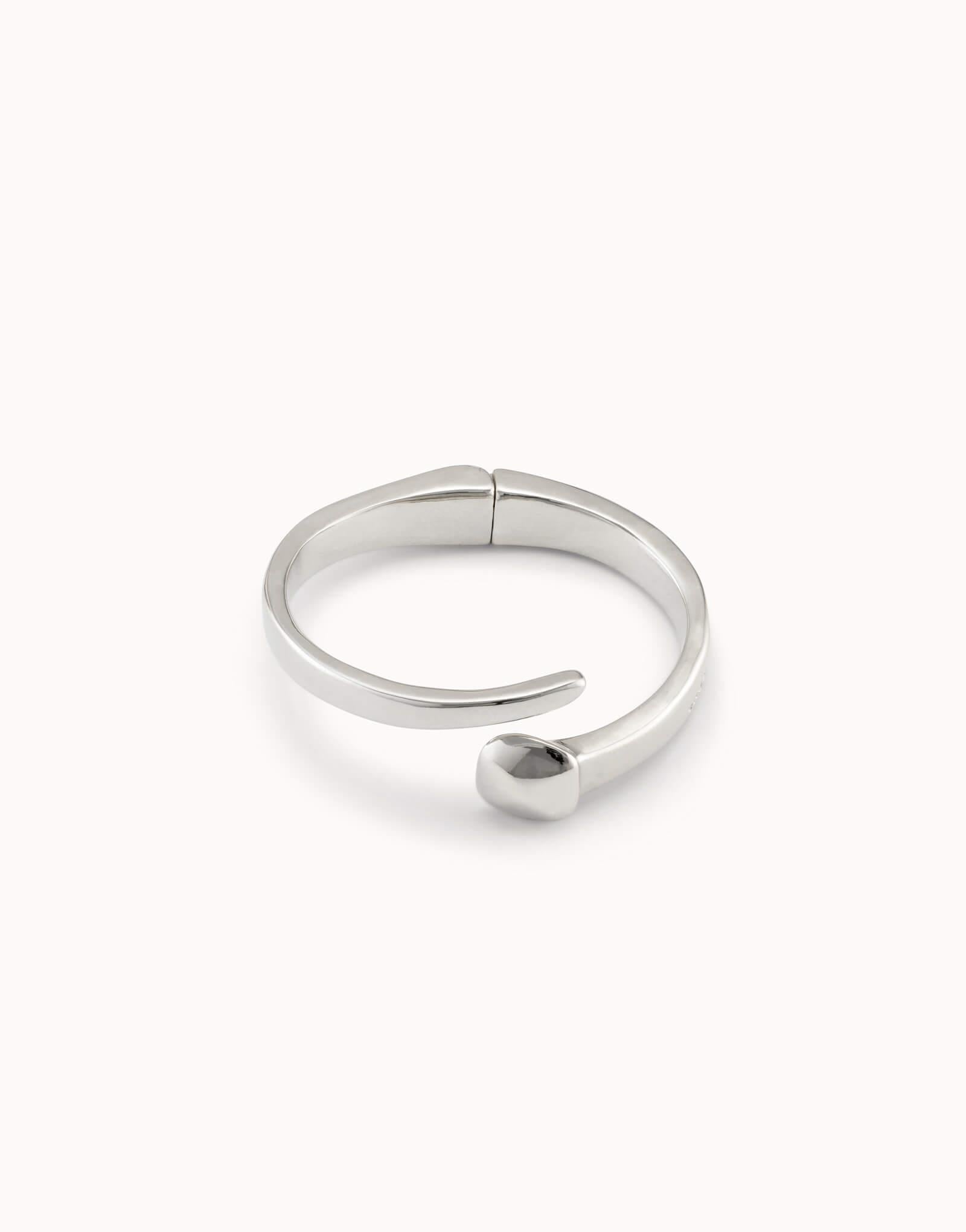 New Nail Silver Plated Bracelet