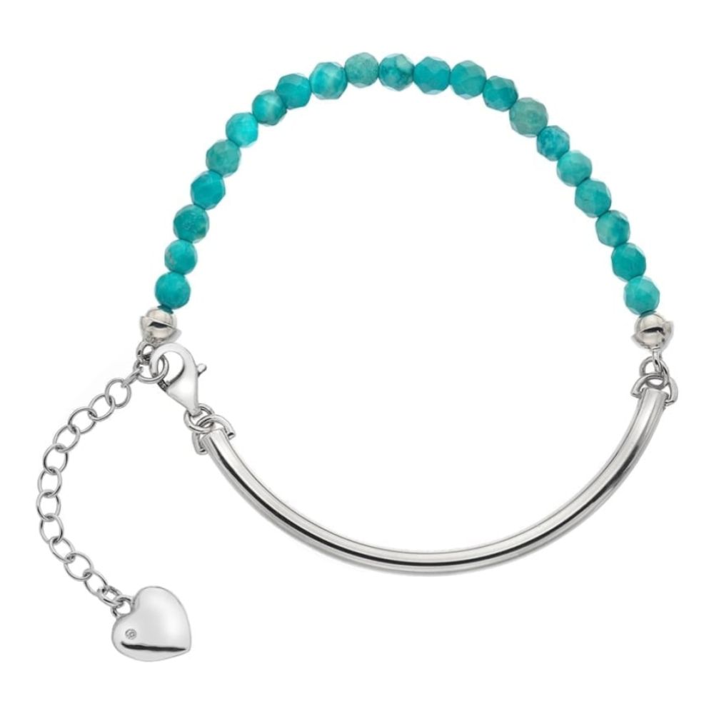 Festival Bracelet Sterling Silver - Turquoise