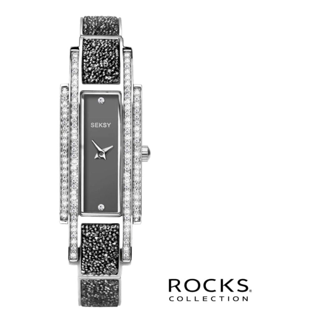 Ladies Quartz Analogue Watch With Bracelet Featuring Swarovski Crystals