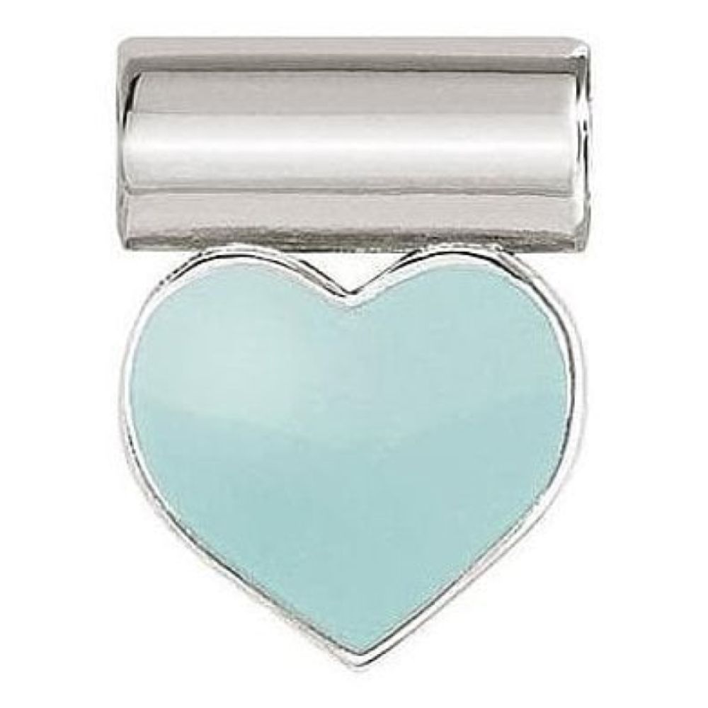 SeiMia Symbols In 925 Silver & Enamel Green Heart