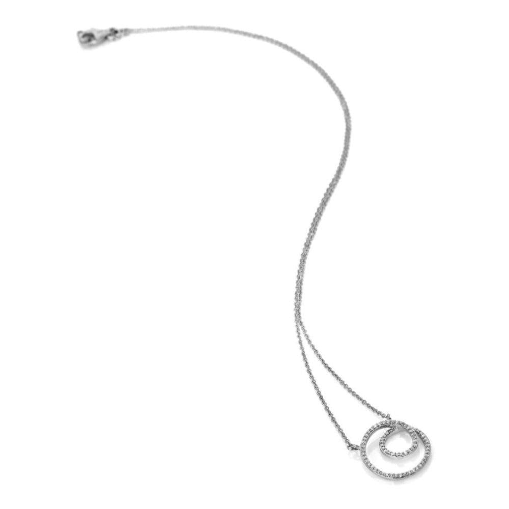 Flow Necklace - White Gold