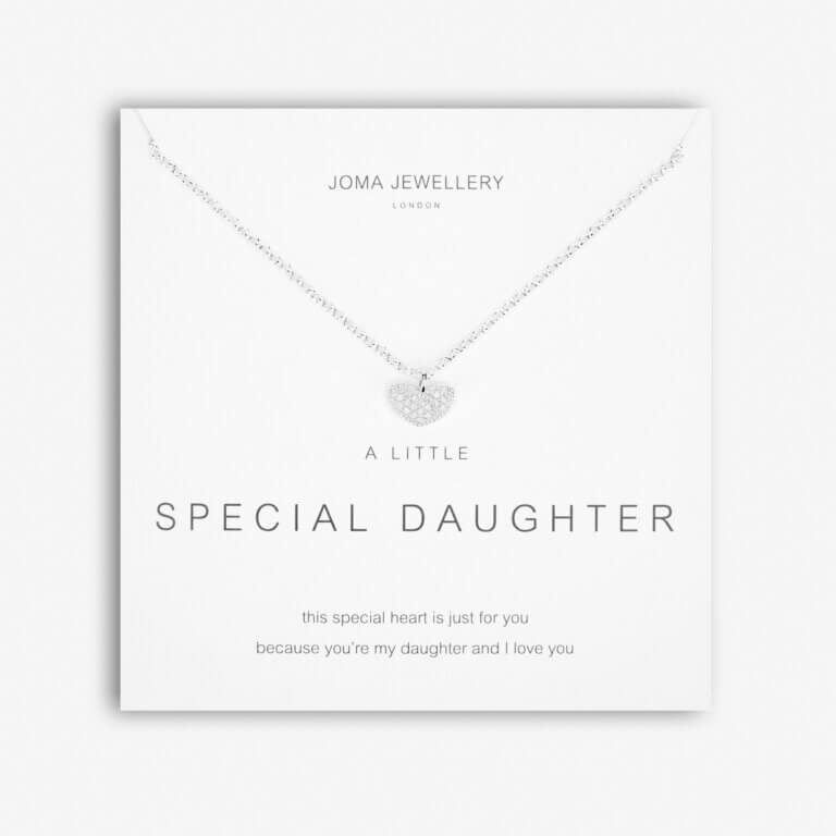A Little | Special Daughter | Silver | Necklace | 46cm + 5cm Extender