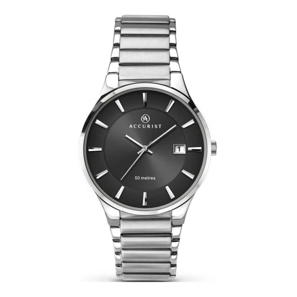 Classic Stainless Steel Bracelet Watch