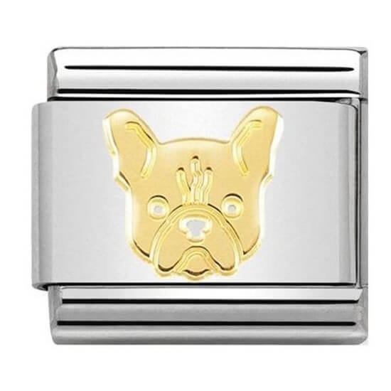 Composable Classic Gold French Bulldog Link