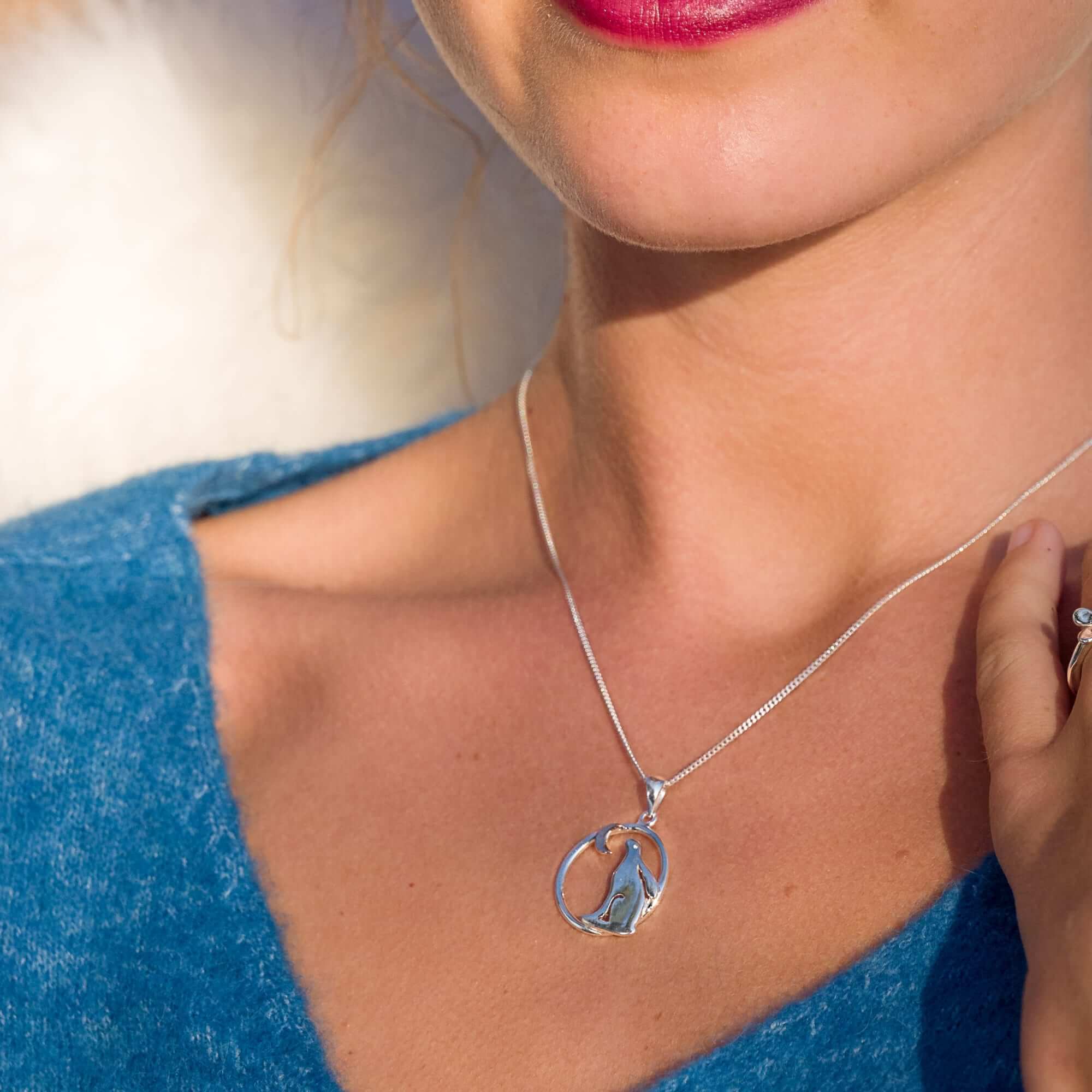 Origins Twilight Hare Pendant Necklace