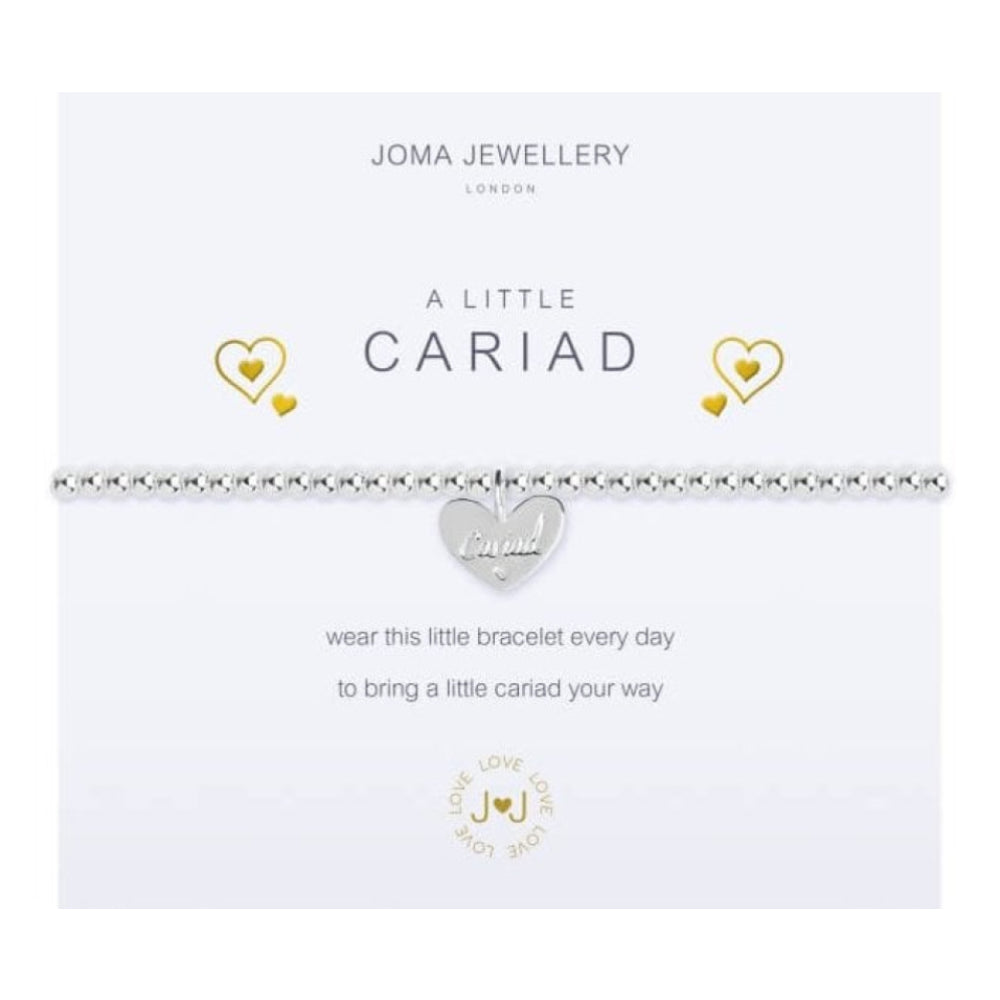 A Little | Cariad | Silver| Bracelet | 17.5cm Stretch