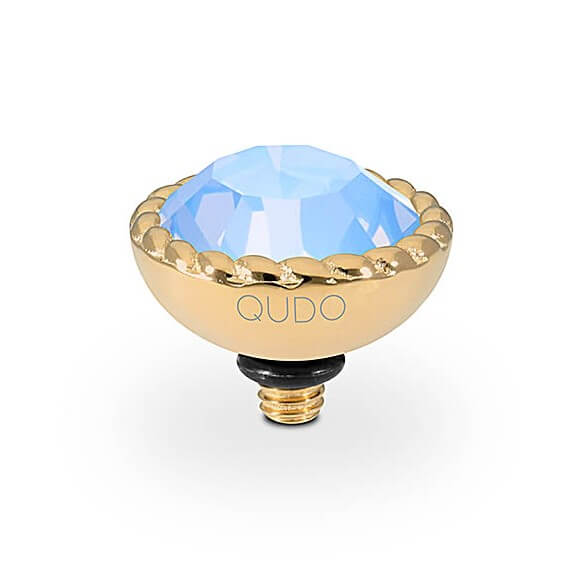 Interc Bocconi YG Light Sapphire Opal 11mm Top
