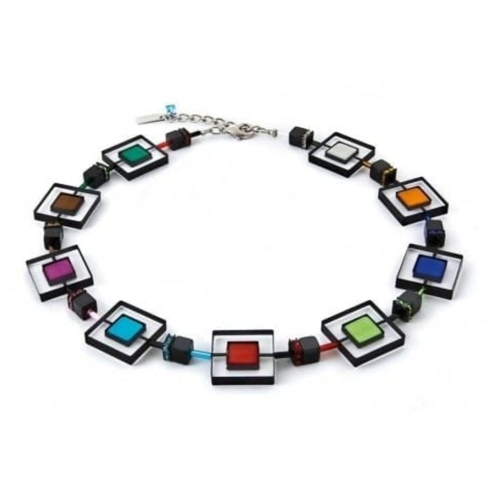 Polaris In Varnished Acrylic Glass Necklace