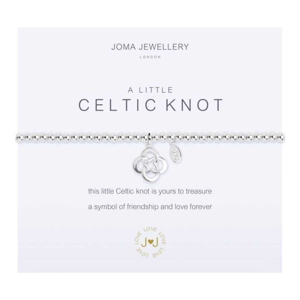 A Little | Celtic Knot | Silver | Bracelet | 17.5cm Stretch