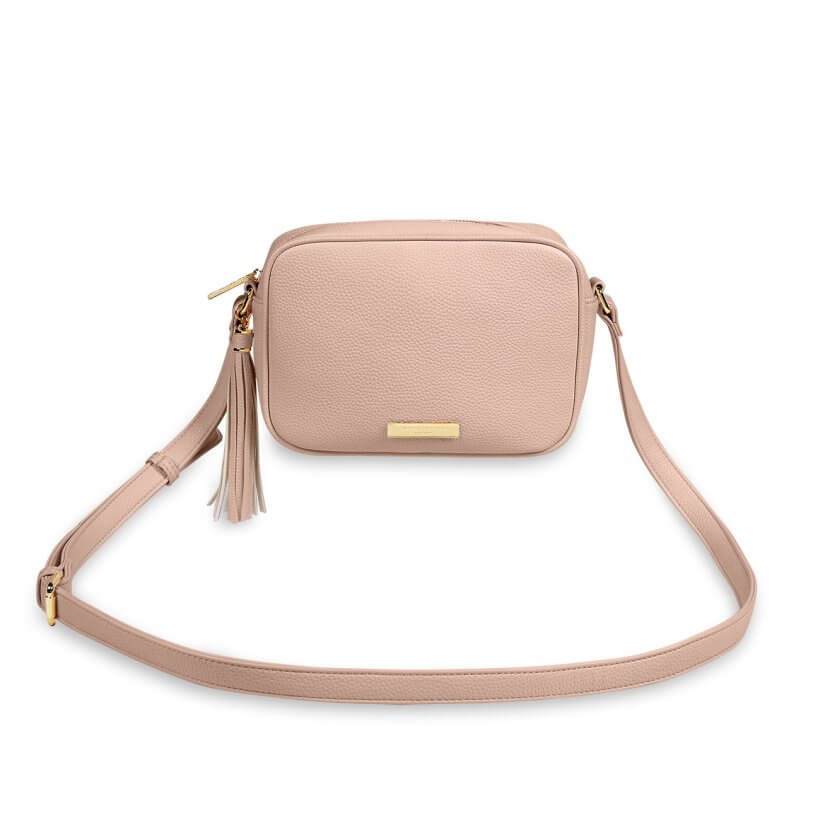 Sophia Tassel Crossbody Bag | Pale Pink