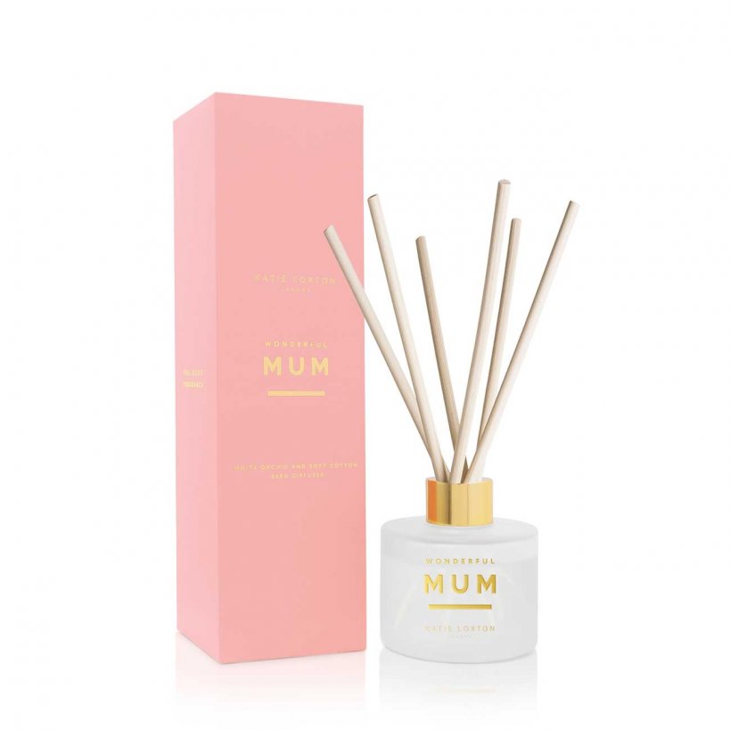 Sentiment Reed Diffuser | Wonderful Mum | White Orchid and Soft Cotton