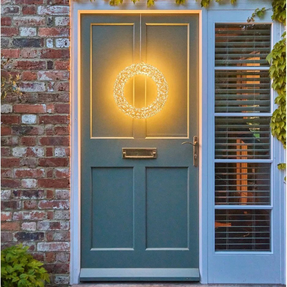 40cm Galaxy Wreath Copper Mains