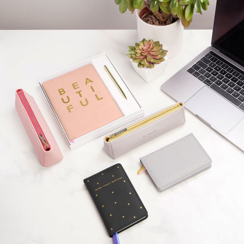 Beautifully Boxed Mini Notebook And Pen Set | Make Today Magical | Black