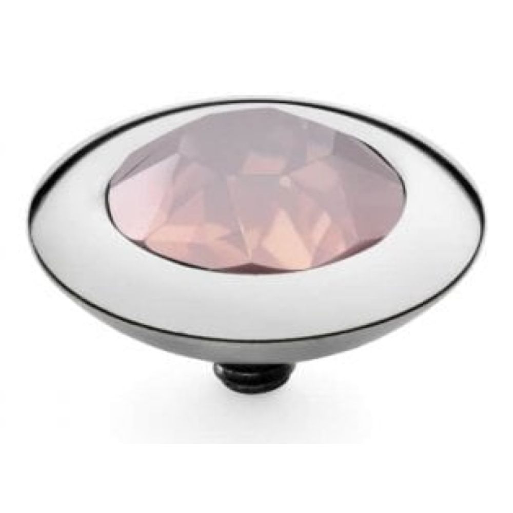 Famosa Silver 13mm Tondo Ring Top Rose Water Opal