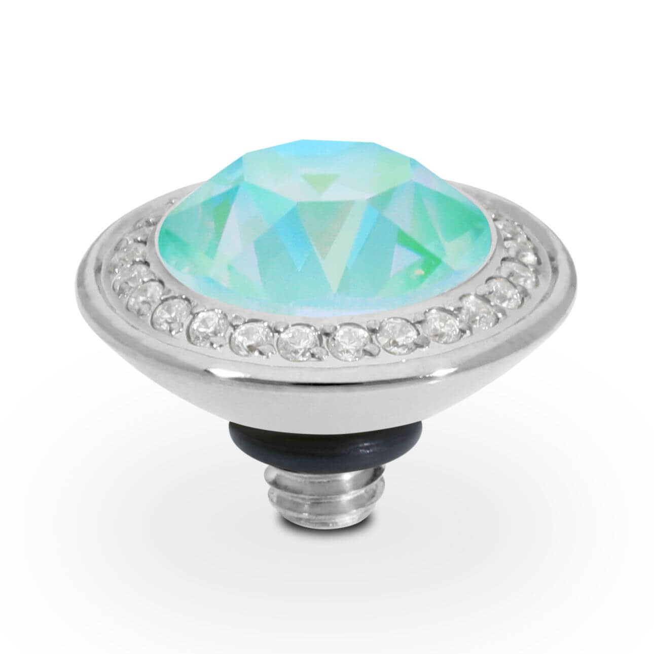 TONDO Deluxe (S/P) 9mm Silky Sage Delite Ring Top
