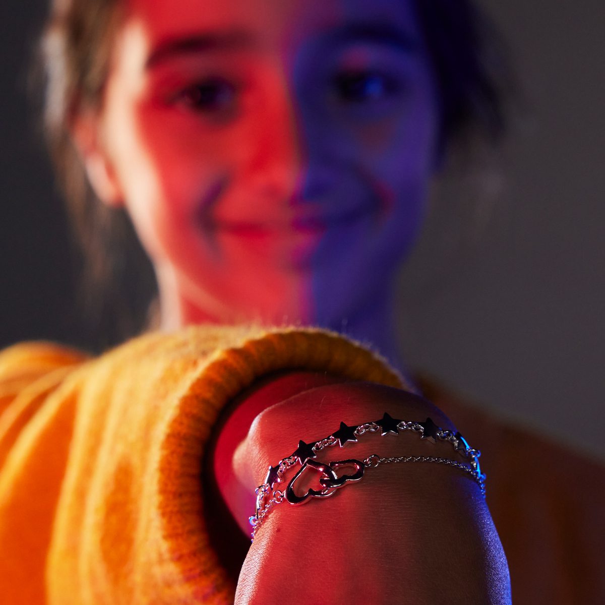 Dila - Double Open Heart Bracelet