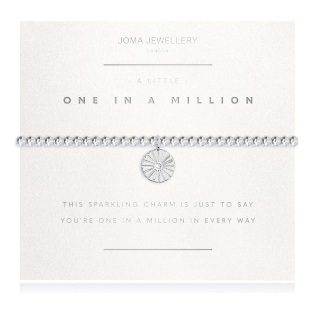 A Little | One In A Million | Bracelet (Facetted) | 17.5cm Stretch