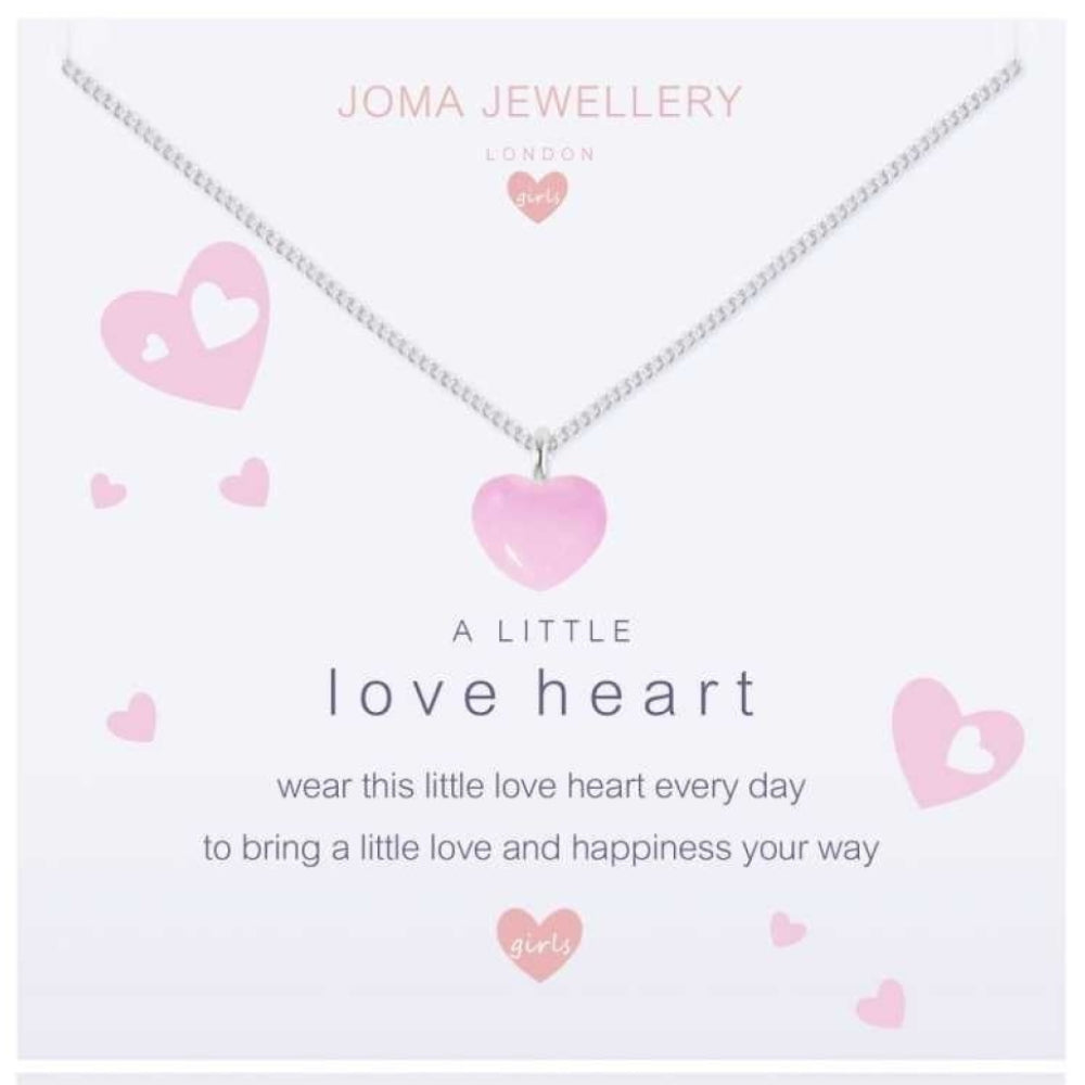 a little LOVE HEART - silver necklace
