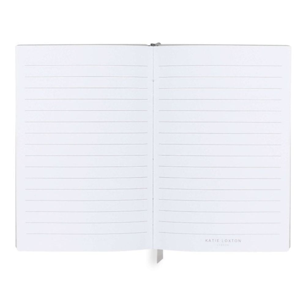 Small Notebook - Dream - Metallic Silver - 18.5x12.5cm