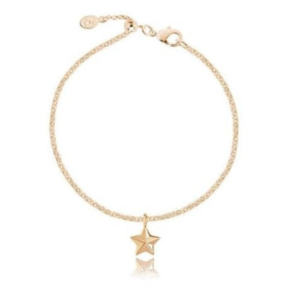 Wish - Star - Yellow Gold Star Charm Bracelet